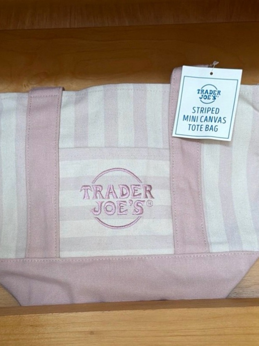 New Striped Trader Joes Mini Tote - Limited Edition
Set of 4 - Picture 4 of 5